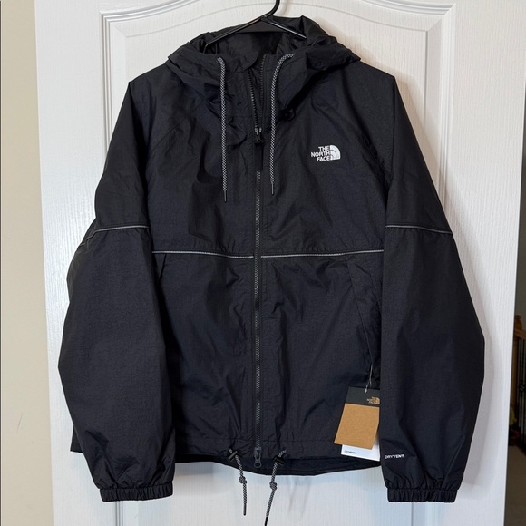 The North Face Novelty Antora Rain Hoodie Jacket Black XL - Picture 5 of 16
